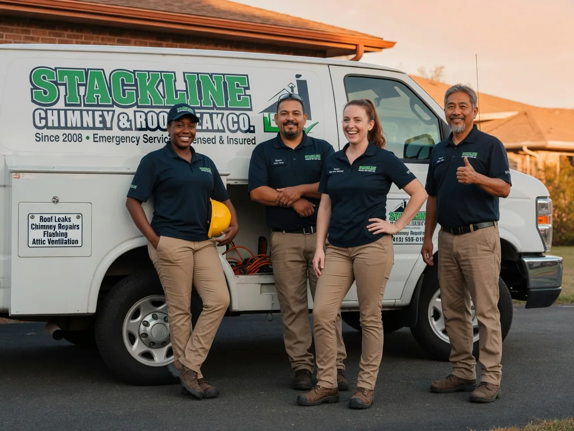 Chimney flashing repair company in National City, MI
